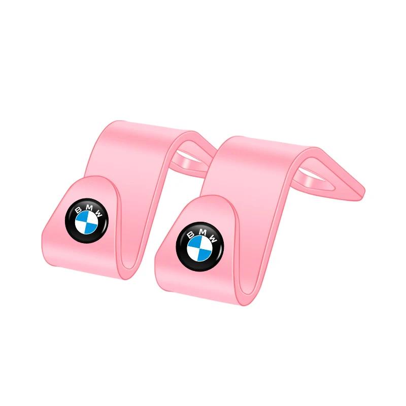 BABD1 2025 Hot Car Interior Seat Hooks Sundry Storage Holder For BMW M Power I3 G08 F15 F16 G20 G30 G11 G12 E36 E34 F94 F95 F97 F98 F9