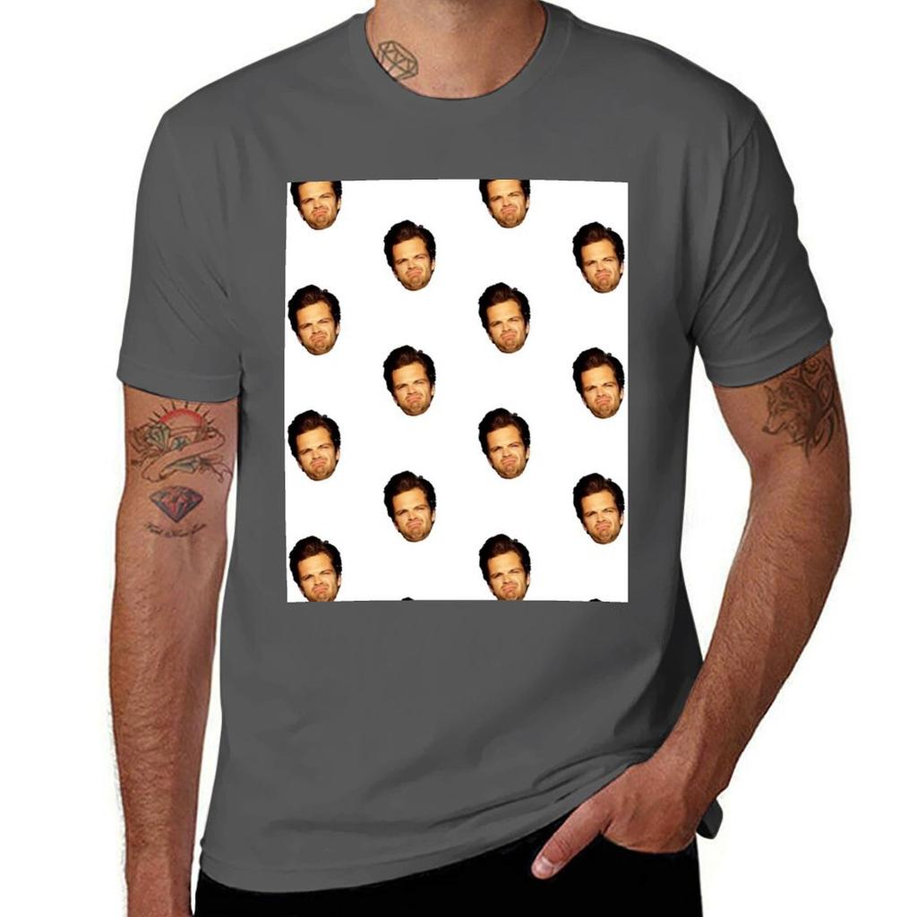 Sebastian Stan Being Confused Tshirt Quick Dry Training Short Sleeve Tee