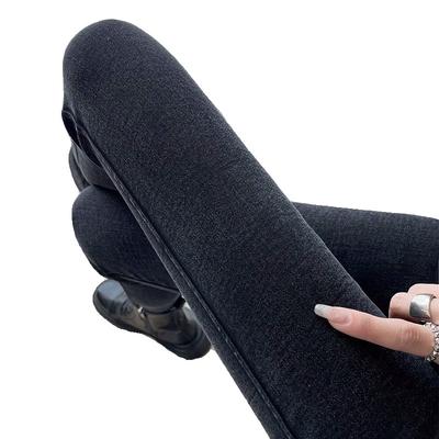 Осень и зима флис утолщенные новые маленькие тонкие карандаш узкие брюки