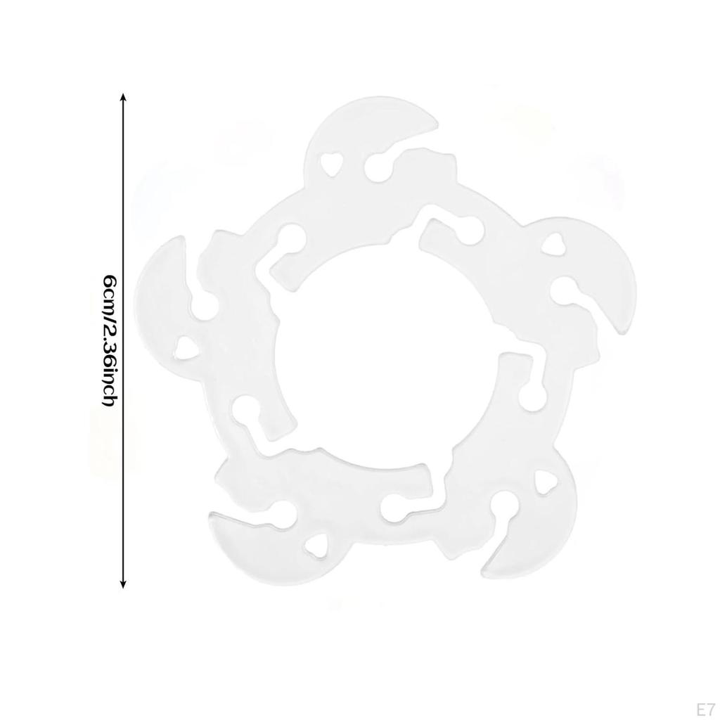 100x Balloon Clips Bulk Decorative Holder for Wedding Birthday Event