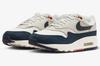 FD2370-110 Air Max 1 LX Обсидиан и Светло-древесно-коричневый (Женский)
