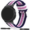 Нейлоновый ремешок для Garmin Forerunner 235 735 230 220 630 620 Цветная полоса с прошивкой Ремешок для часов Approach S20 S6 Браслет с запястьем Металлические разъемы