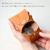 PORCO ROSSO Coin Case Leather Coin Purse Small Brand Porco Rosso Genuine Leather Tochigi Leather Made in Japan Leather Red Men's Women's Men's Women's