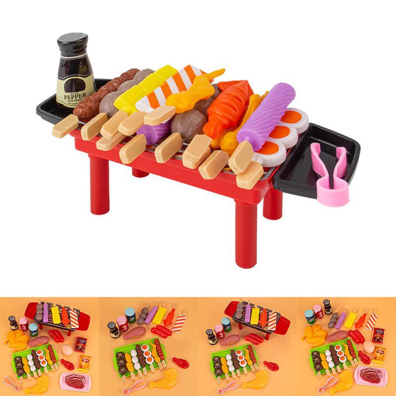 Engaging Barbecue Pretend Play Food Kids Toy Set For Enhanced Cognitive Skills