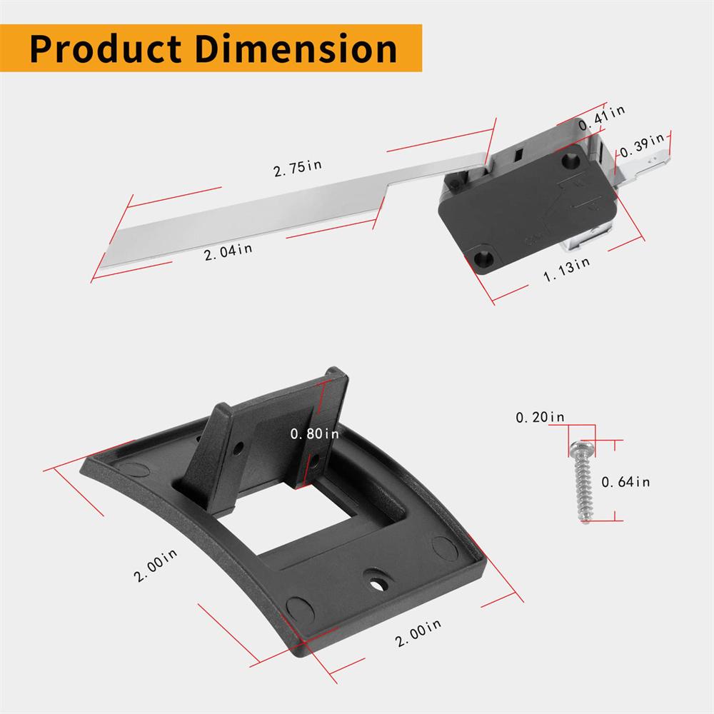 Герконовый переключатель с кронштейном Комплект для модернизации 33082 Для печи автодома Замена