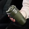 2026 Hot Car Sticker Mug stainless steel coffee cup hot mug Car Vacuum Flask Travel For Peugeot 206 106 205 2008 301 307 308 300
