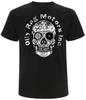 Футболка унисекс Motors Inc с черепом Oily Rag Co Biker Motorcycle Sugar Skull