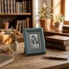 2PCS Mini Antique Picture Frames Rustic Photo Storage Frame Small Frame Desktop Photo Frame  Bedroom