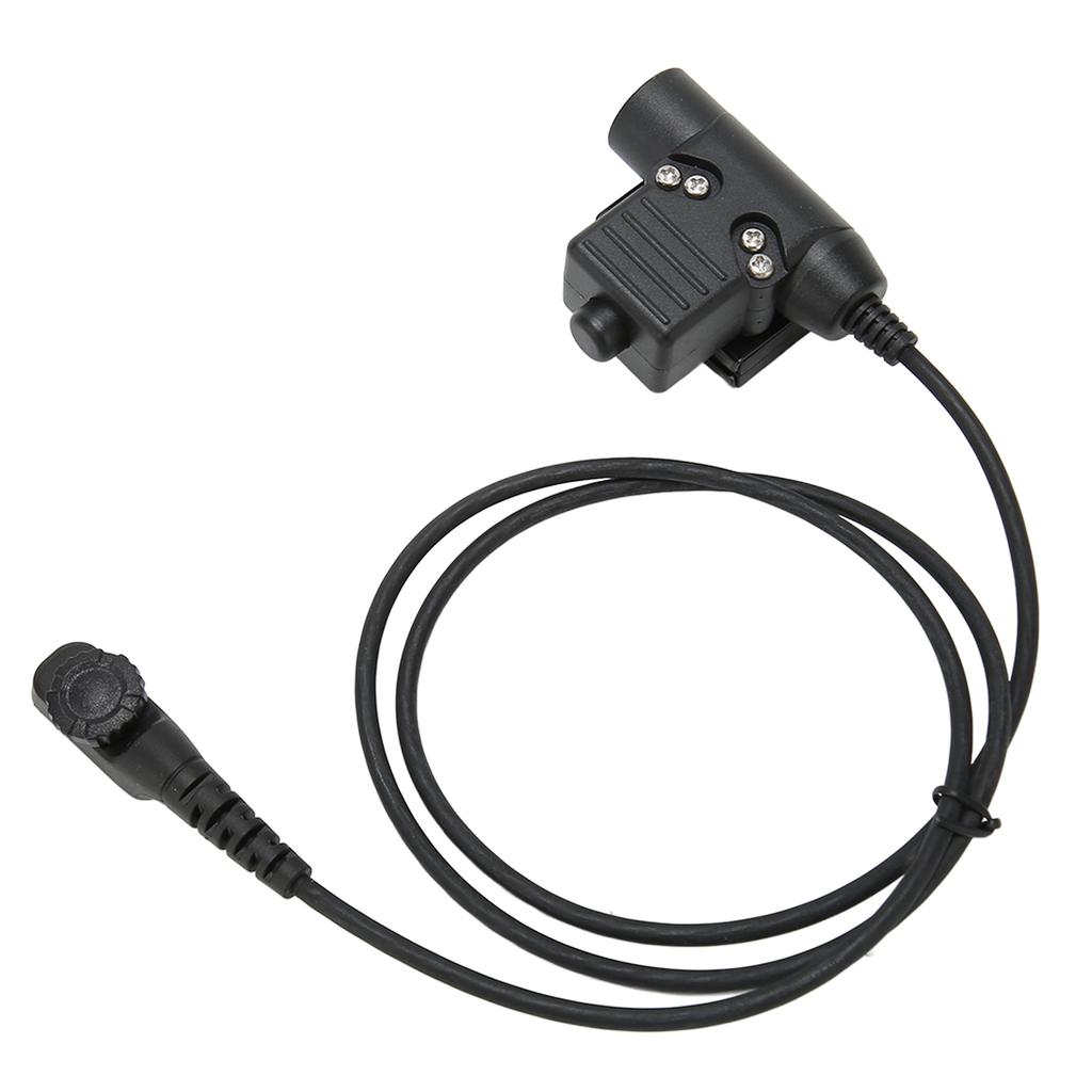 Адаптер для гарнитуры Walkie Talkie Push to Talk U94, сменный адаптер для наушников для Hytera