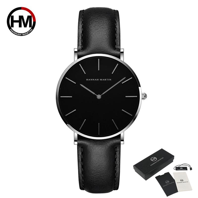 Hannah Martin Ladies Watch Women’s Quartz Watches 3ATM Waterproof Luxury Bracelet Watches Fashion Ladies Quartz Watch Female Wristwatch