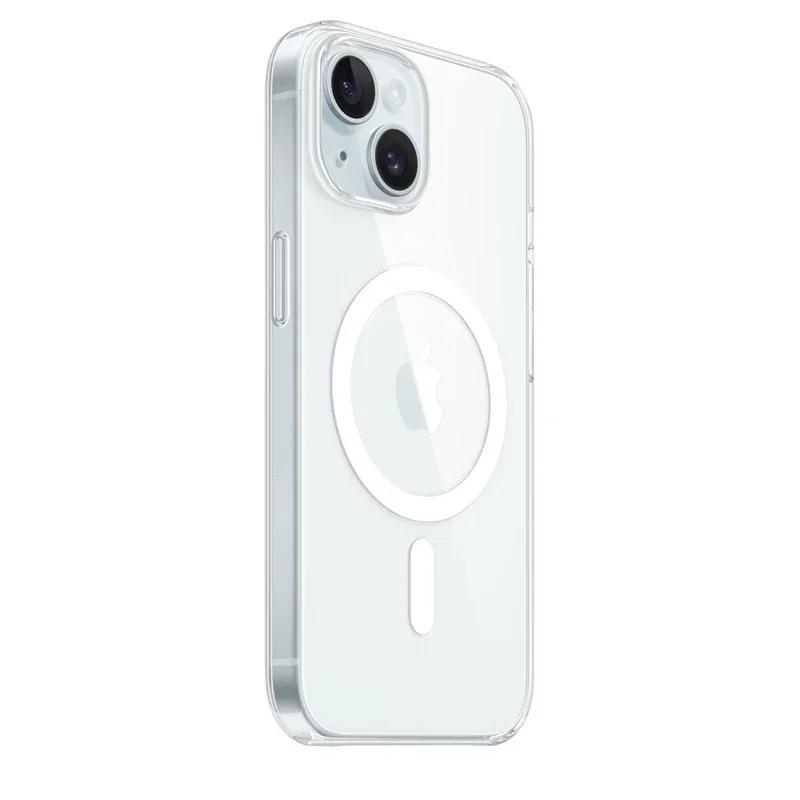 Magnetic Clear Case For APPLE iPhone 16 15 14 13 12 11 Pro Max Plus XS Max XR 7 8 16e Wireless Charging Compatible With Magsafe