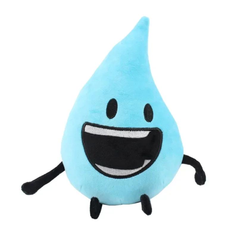 Battle for Dream Island Plush Toys BFDI Firey Flower Waterdrop Bubble Cake Lollipop Plushie Pillow Stuffed Plants Doll Kids Gift