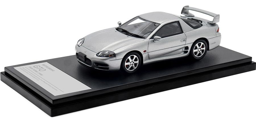 INTERALLIED Hi Story Mitsubishi GTO Twin Turbo Hamilton Серебристый Окрашенная Модель 1/43 (1998)