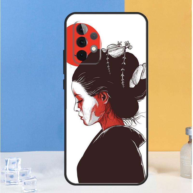 Японский стиль Искусство Япония Для Samsung Galaxy A55 A35 A15 A13 A33 A53 A36 A26 A16 A54 A34 A14 A32 A52 A56 A05 A06 Чехол