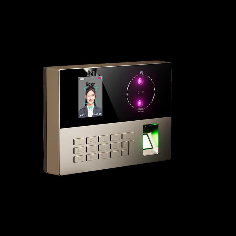 Deli 33800 PRO Multi-Biometric Time Clock CN plug (adapter included)
