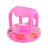 Inflatable Infant Swimming Seat with Canopy - Cartoon Design and Sunshade