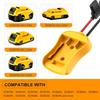Адаптер аккумулятора DaierTek 2PCS 20 В для Dewalt Power Wheel, комплект адаптера аккумулятора, провод 12 AWG с предохранителем