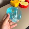 Blue Transparent Anti Stress Sensory Fidgets Soft Material Soft Simulated Maltose  for Kids Adults
