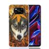 Siberian Husky Dog Case Phone Cover for Xiaomi Redmi Note 10 9 9S 8 8T 7 5 Pro Mi 12T 11T 10T 9T 12 11 Lite A3 A2 Trend Fundas M