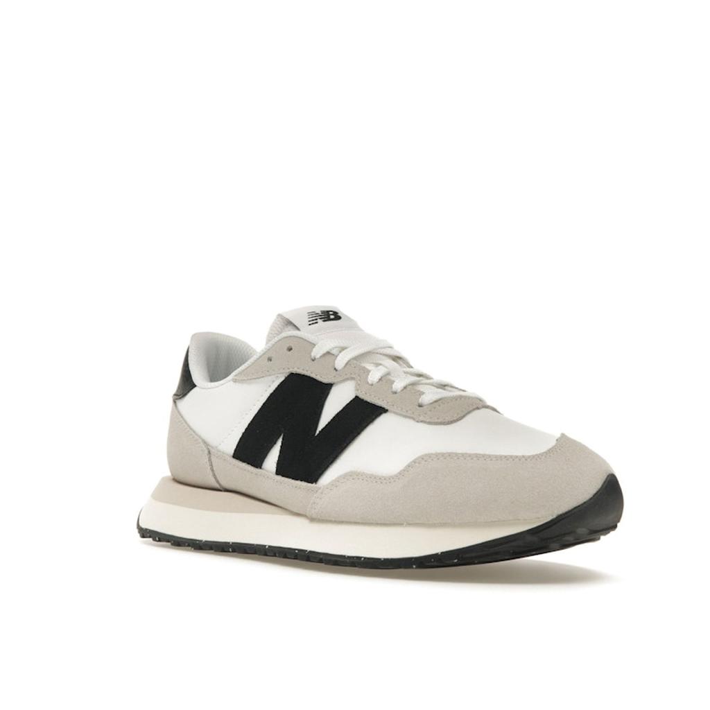 New Balance Кроссовки унисекс 237 Sea Salt Black Белые MS237SF