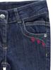 Dziewczęce Spodnie Jeansowe Serduszka Denim Kanz