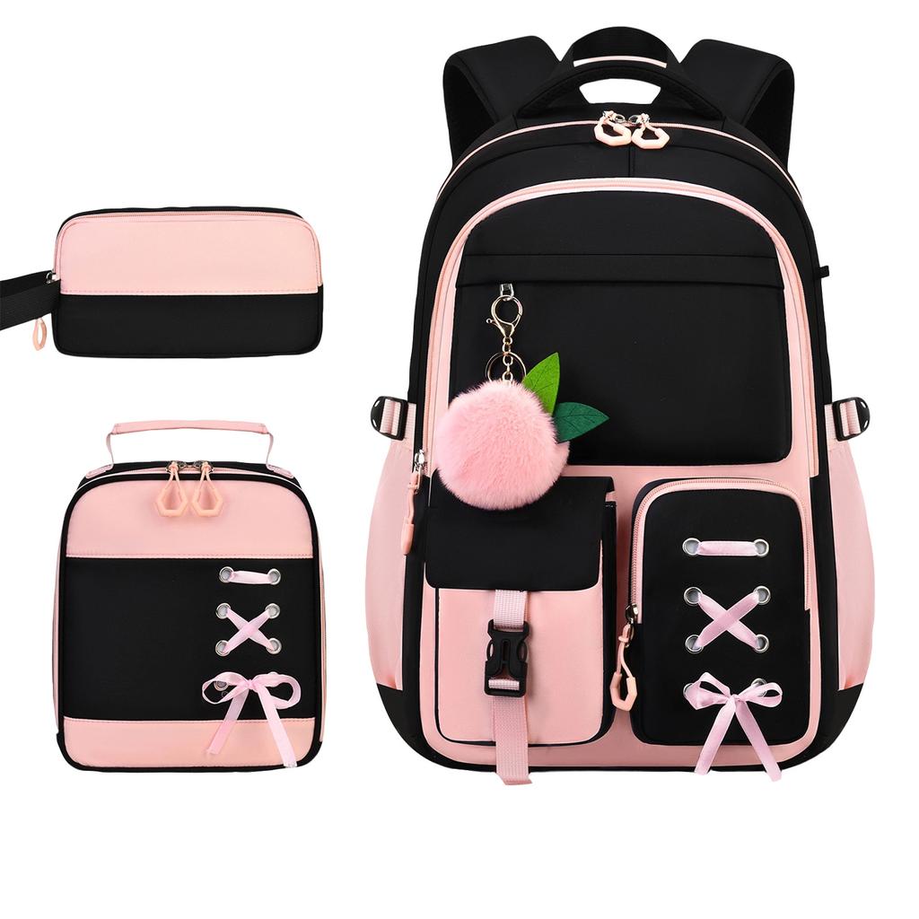 3-Piece School Backpack Set for Students