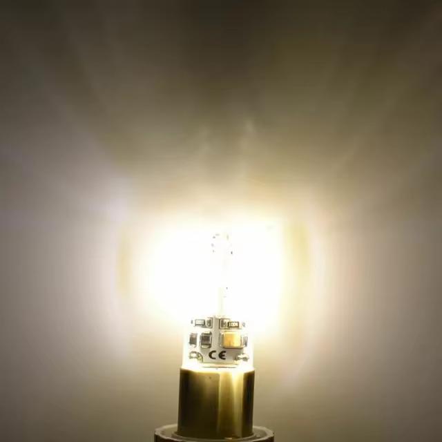 10 шт./лот G4 3 Вт 24 светодиода Светодиодная кукурузная лампа 3014 SMD Замена галогенной лампы 12 В 110 В 220 В Холодный Теплый Белый Освещение