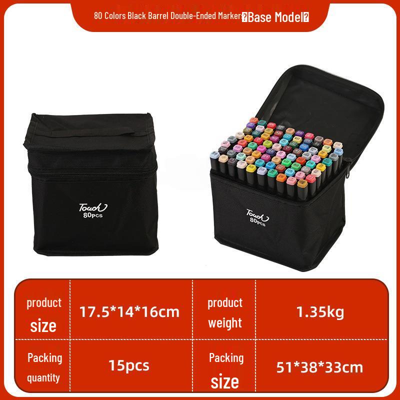 Touch48 Double-Headed Color Markers for Children - Art Drawing Tools