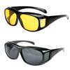 Мужские спортивные солнцезащитные очки, комплект, ночные очки для вождения, зеркала для вождения