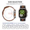 Двухцветный силиконовый ремешок для Apple Watch 10/9/8/7/6 поколений