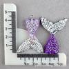Mermaid Tail Resin Accessories Kit: Phone Case, Keychain, Earrings & DIY Pendant Materials