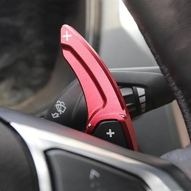 For Ford Mondeo/ Edge/Taurus /Lincoln 2pcs Aluminum Steering Wheel Shift Paddle Shifter Extension Car Styling Accessories