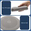 2Pcs Sink Strainer with Suction Cup Dense Filter Holes Anti-clogging High Elasticity Tear Resistant Quickly Filtering Flexible