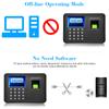 2.4'' TFT LCD Display Biometric USB Fingerprint Attendance Machine Free Software Password Employee
