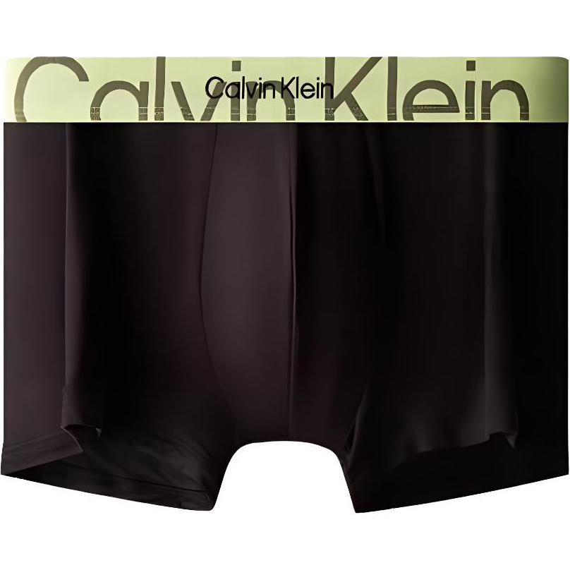 Calvin Klein Боксеры-шорты с логотипом Double Gravity Band и жаккардовым поясом, мужское нижнее белье, черное NB3319-5LC