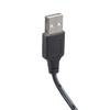Пластиковый электрический воздуходувка с 3 скоростями, работает от USB, идеально подходит для розжига барбекю, вентиляции и активного отдыха на природе