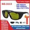 Laser Glasses Protection X Rays Safety Goggles Labor Work Industrials Eye Protective UV IPI IR IPL FPV 200-2000nm 1064 532nm