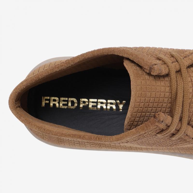 Fred Perry Мужские кроссовки dawSon Mid Grid Suede Sfpm2336305 644