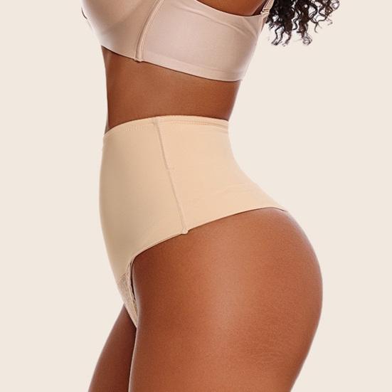 Трусики-тонг с контролем живота для женщин, утягивающее белье с высокой талией, эластичный корректор фигуры, сексуальное Т-образное белье