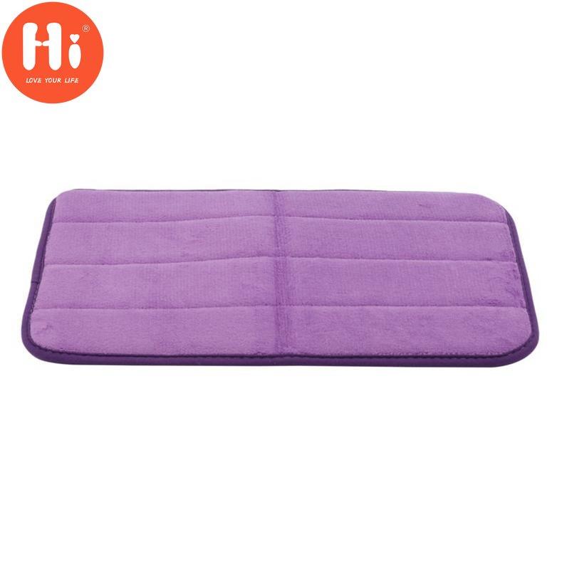 Home Supplies Home Soft Absorbent Memory Foam Bath Mats Bathroom Carpets Non-Slip Rug