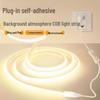 Super Bright 220V Silicone COB Waterproof LED Strip Light - No Dark Areas, Indoor/Outdoor Use