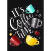 Cute Coffee Cups Canvas Painting Nordic Latte Posters and Prints Wall Art Picture for Cafe Home  Restaurant Kitchen Cuadros