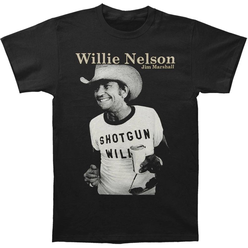 Men's Willie Nelson Portrait Vintage T-shirt XX-Large Black