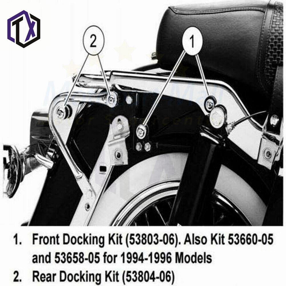 Багажник Harley Road King Street Glide Заднее крепление Винты (1997-2008 гг.)