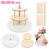 3-tiered cake stand 30/20/16 cm brand4cake