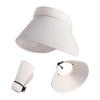 UV Protection Women Sun Hat Foldable Sun Protection Cap Simple Empty Top Cap  Summer