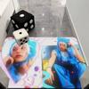 Kpop Singer F-Felix Hallway Carpet Washable Non-Slip Living Room Sofa Chairs Area Mat Kitchen Doormat Area Rug