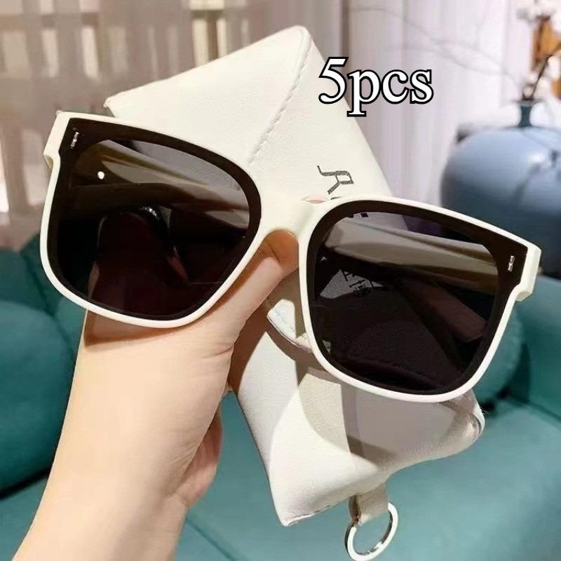 Надеваемые поверх очков мужские и женские солнцезащитные очки UV400 складные очки для близорукости солнцезащитные очки