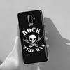 Rock and Roll Skull For Samsung J3 J5 J7 J510 J310 J330 J710 J730 J1 A3 A5 2016 2017 J4 J6 Plus J8 2018 Case