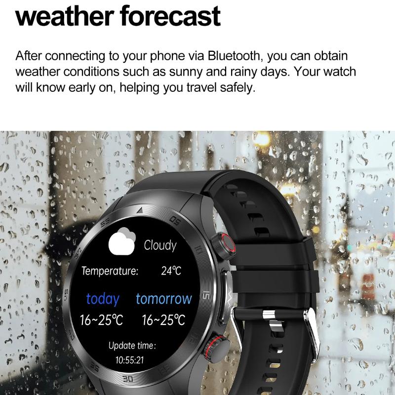 2025 Новые умные часы с сапфировым стеклом для неинвазивного мониторинга здоровья, лазерной терапии, контроля жиров в крови, мочевой кислоты, ЭКГ, для Xiaomi